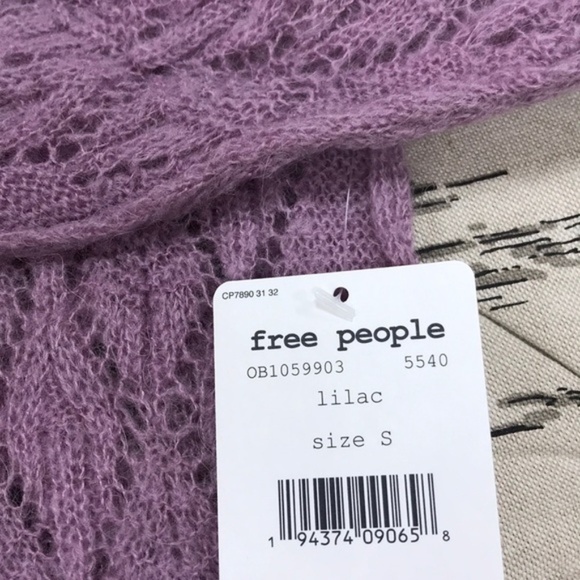 Free People Say Hello Oversized Tunic Sweater - Picture 6 of 6